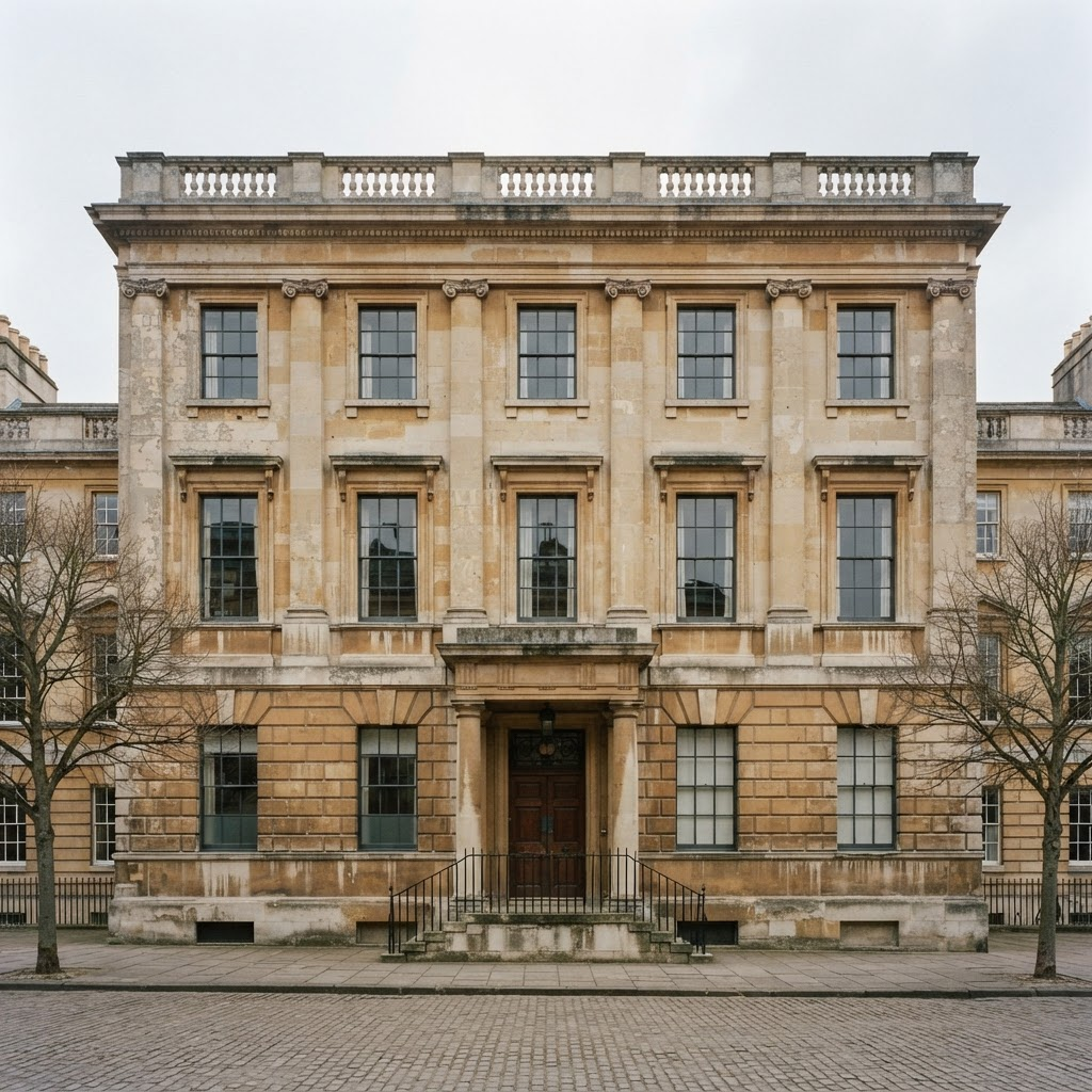 Façade d'un bâtiment de patrimoine